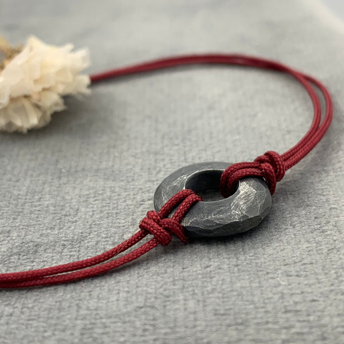 PULSERA DISC PLATA