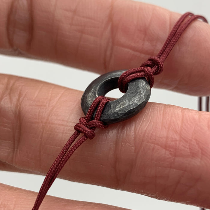 PULSERA DISC PLATA
