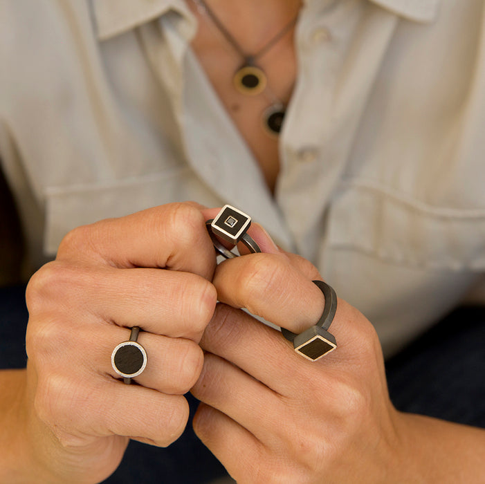 ANILLO DE ÉBANO