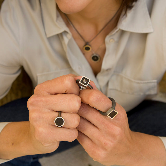 ANILLO DE ÉBANO