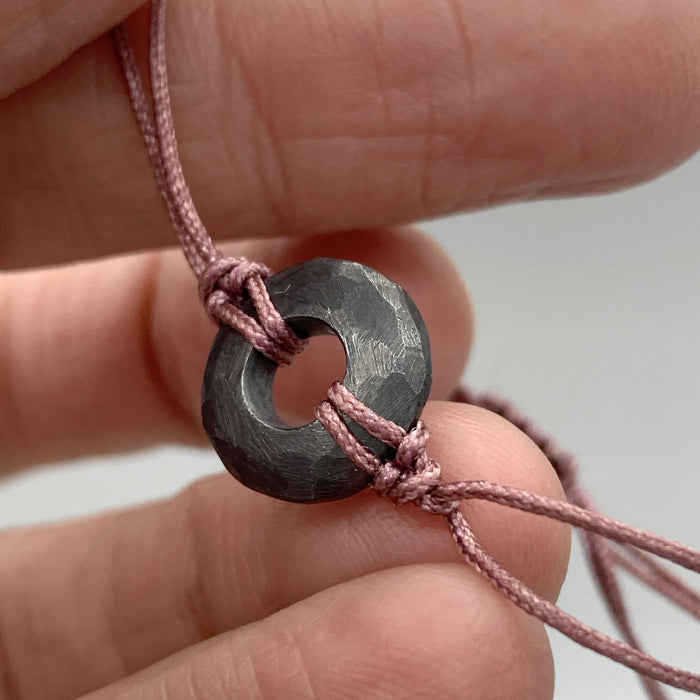 PULSERA DISC PLATA