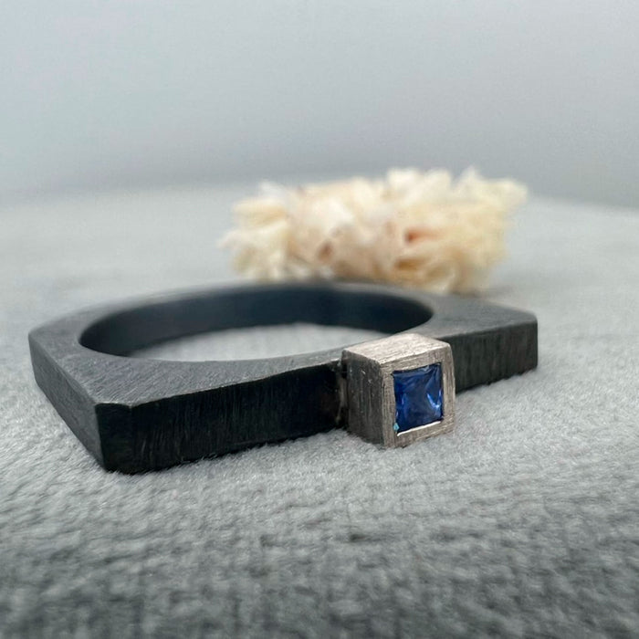 ANILLO PRINCESS BISEL PLATA